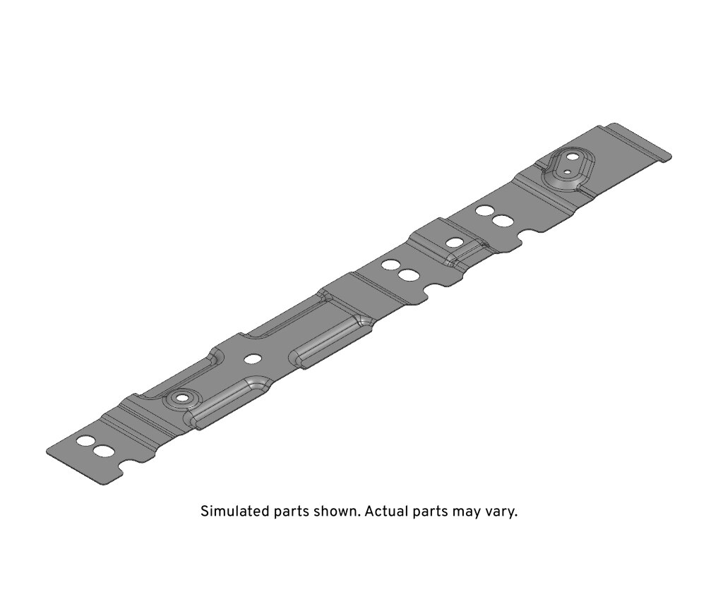 GM Genuine Parts Floor Panel Number 3 Cross Bar Reinforcement