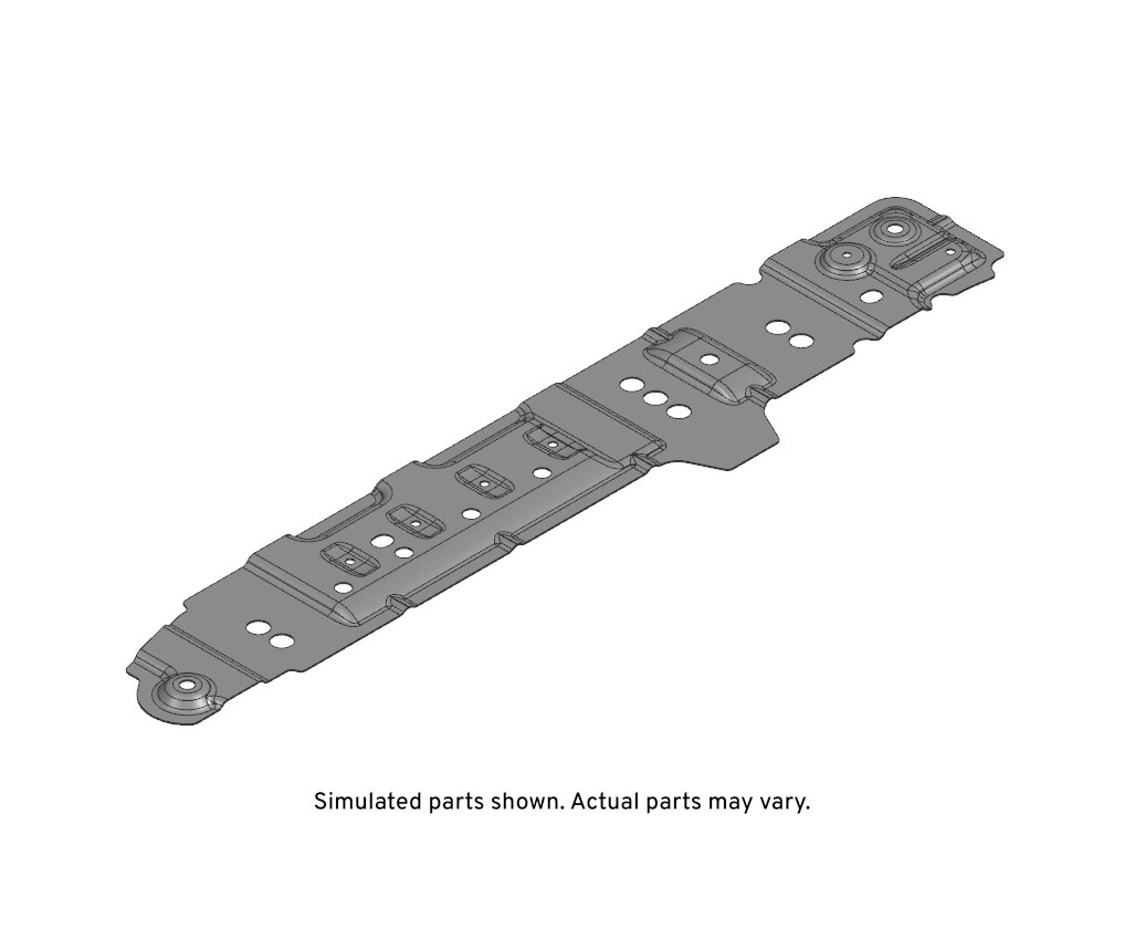 GM Genuine Parts Floor Panel Number 3 Cross Bar Reinforcement