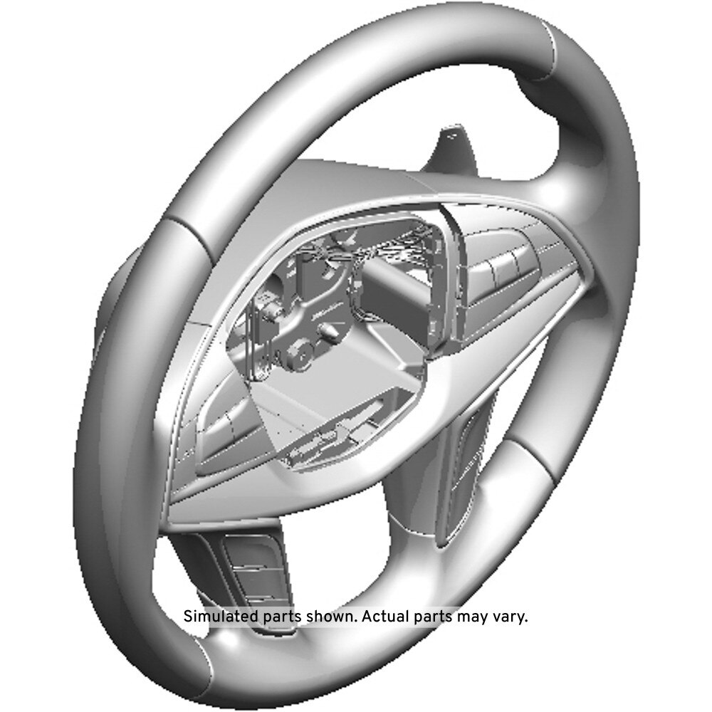 GM Genuine Parts Black Steering Wheel