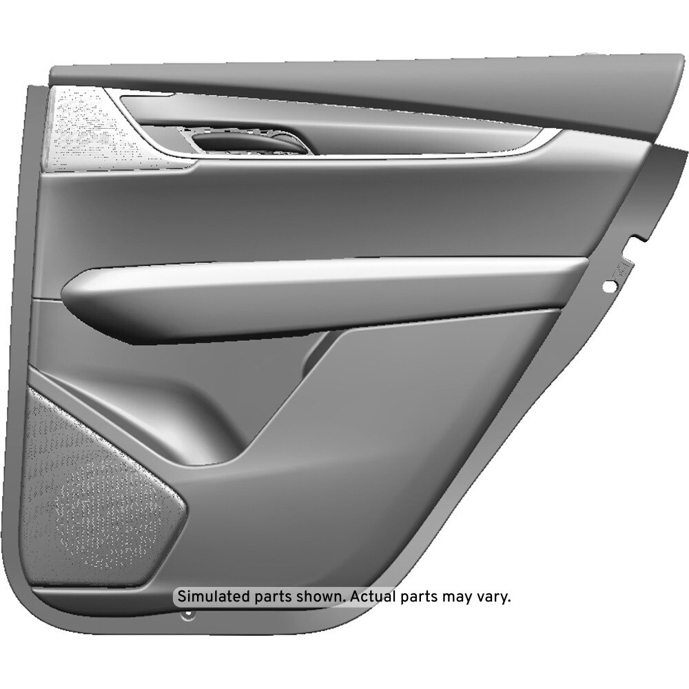GM Genuine Parts Titanium Rear Passenger Side Door Trim