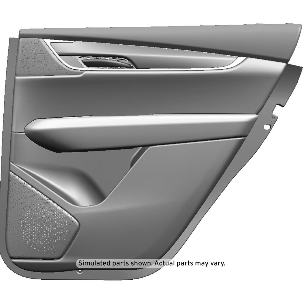 GM Genuine Parts Black Rear Passenger Side Door Trim