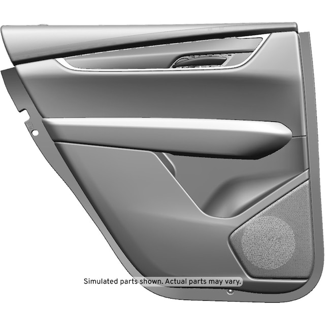 GM Genuine Parts Titanium Rear Driver Side Door Trim