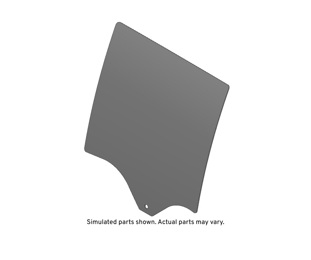 GM Genuine Parts Rear Passenger Side Door Window