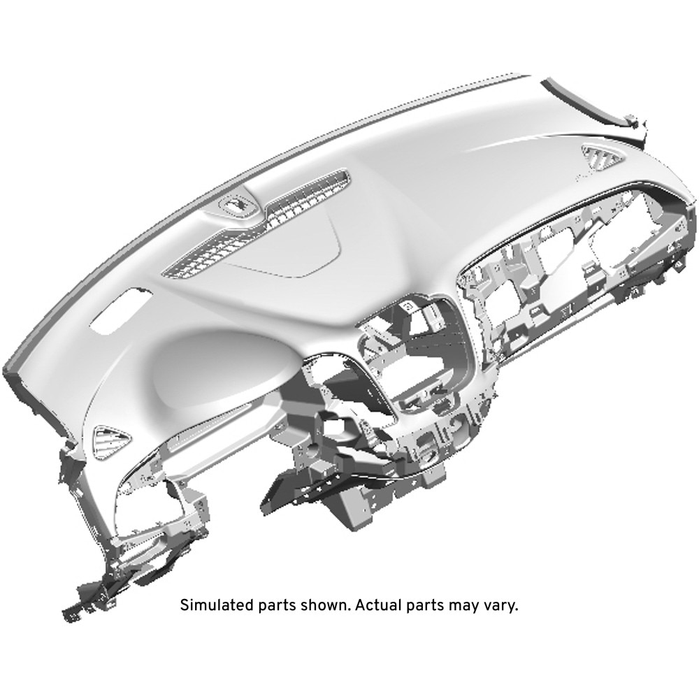 GM Genuine Parts Black Instrument Panel