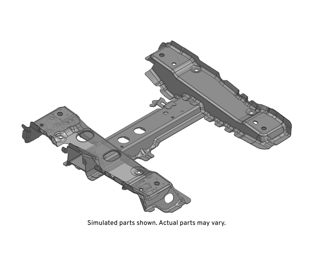 GM Genuine Parts Driver Side Floor Panel Number 2 Cross Bar