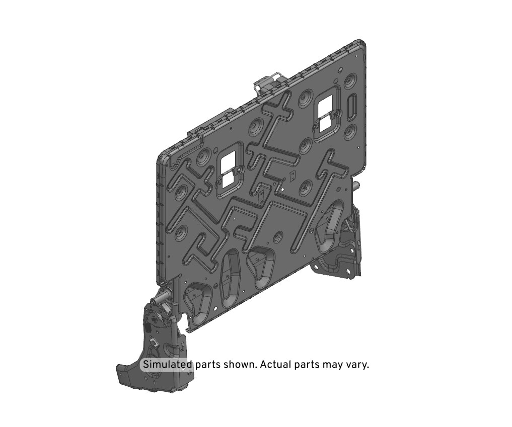 GM Genuine Parts Rear Driver Side Seat Back Frame