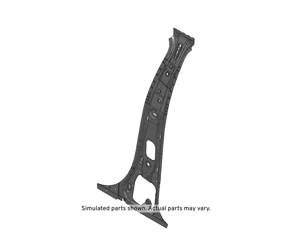 GM Genuine Parts Driver Side Center Pillar Inner Panel