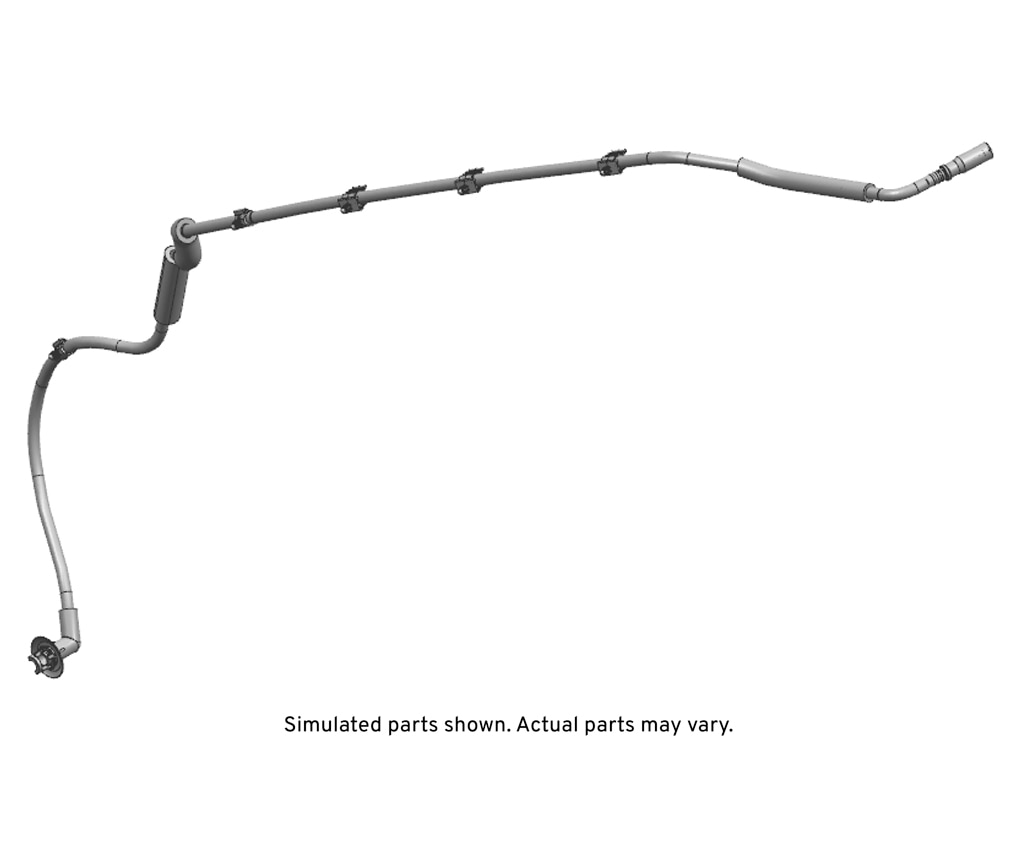 GM Genuine Parts Front Driver Side Sunroof Drain Hose