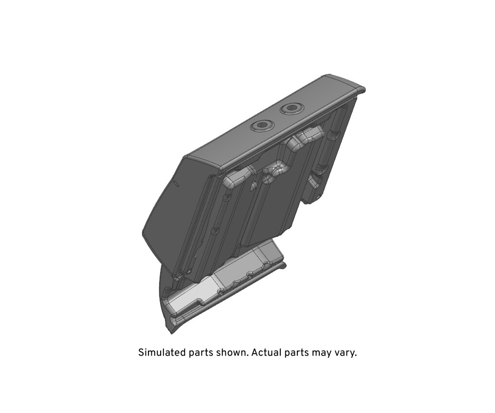 GM Genuine Parts Rear Passenger Side Seat Back Pad