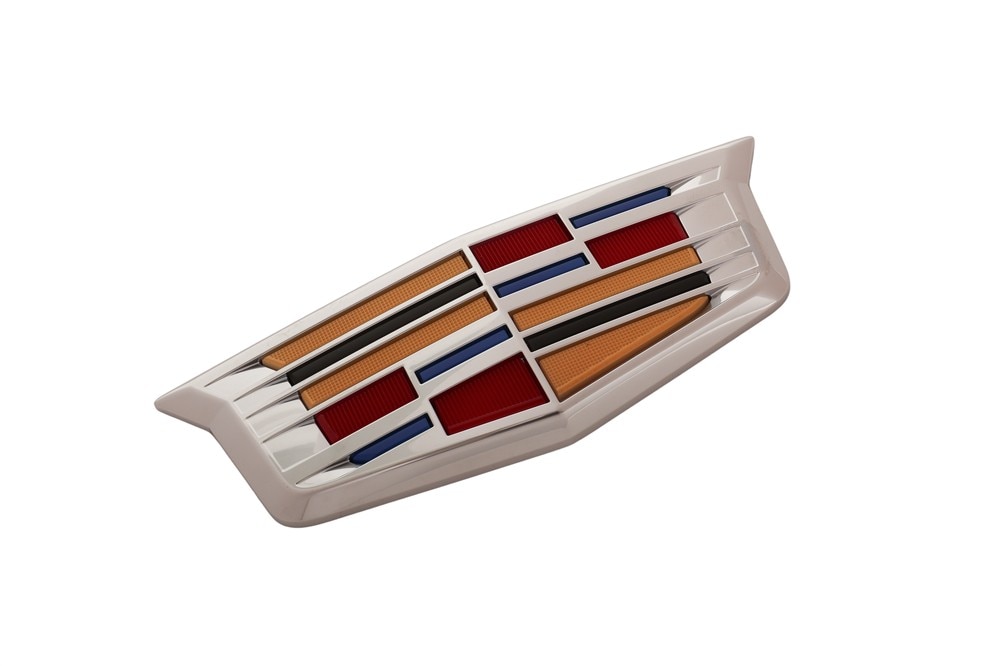 GM Genuine Parts Galvano Silver Liftgate Emblem