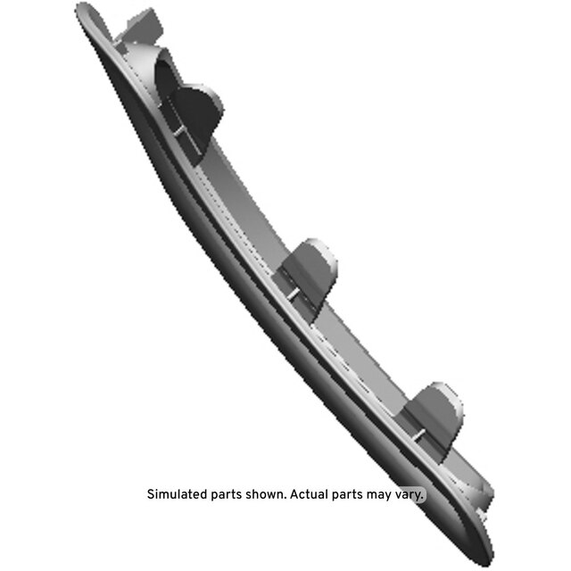 GM Genuine Parts Jet Black Rear Passenger Side Seat Belt Opening Bezel