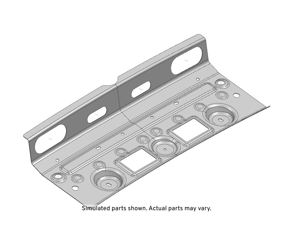 GM Genuine Parts Roof Rear Header Panel