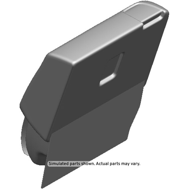 GM Genuine Parts Black Rear Passenger Side Seat Back Cover