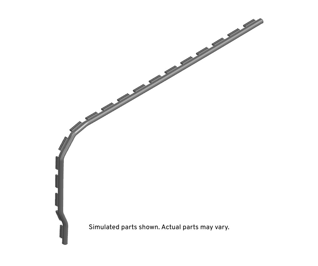 GM Genuine Parts Rear Seat Back Pad Fastener Strip