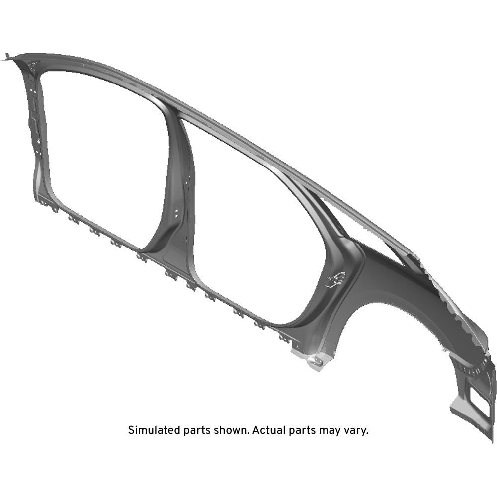 GM Genuine Parts Body Passenger Side Outer Panel