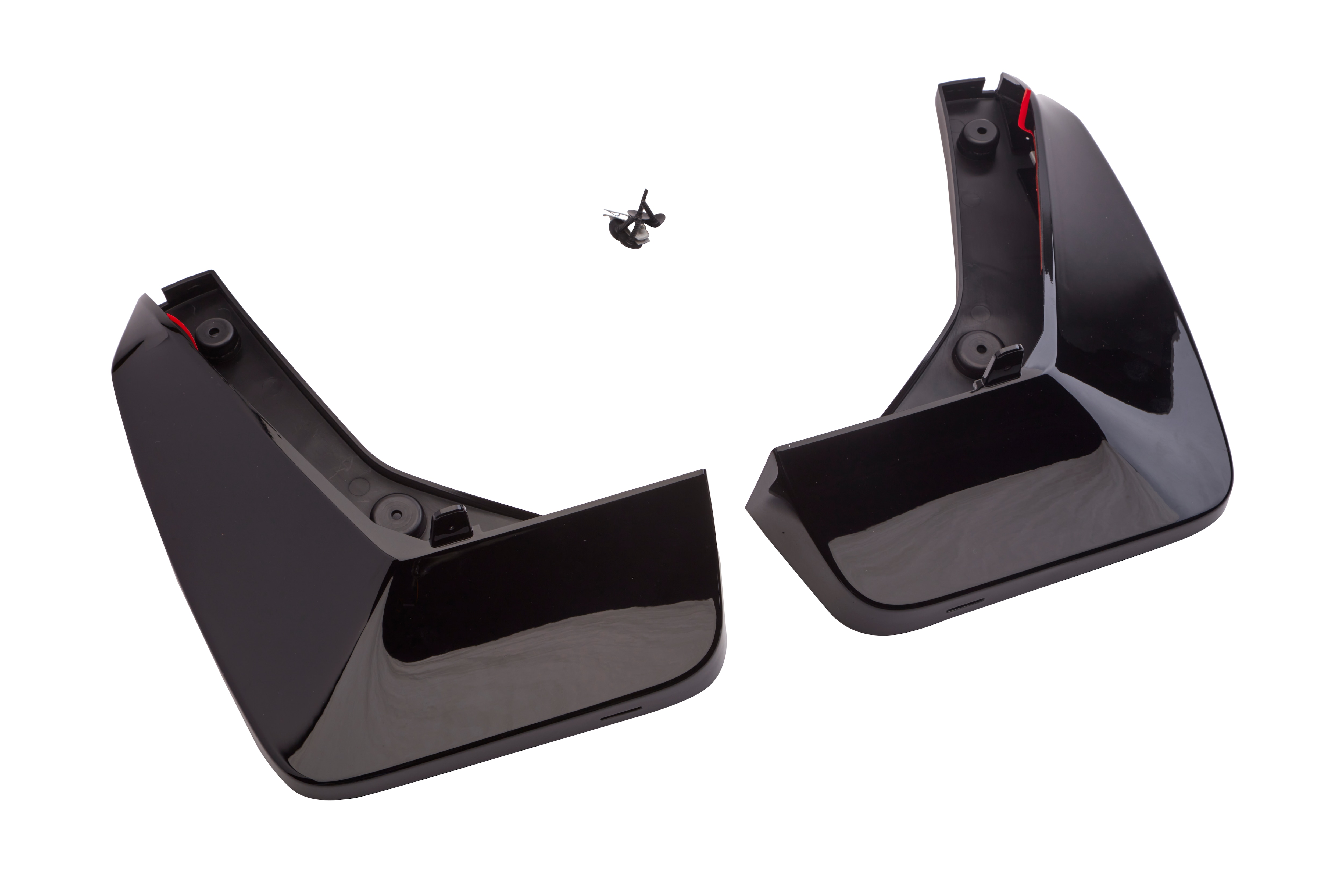 Rear Splash Guards in Black Raven