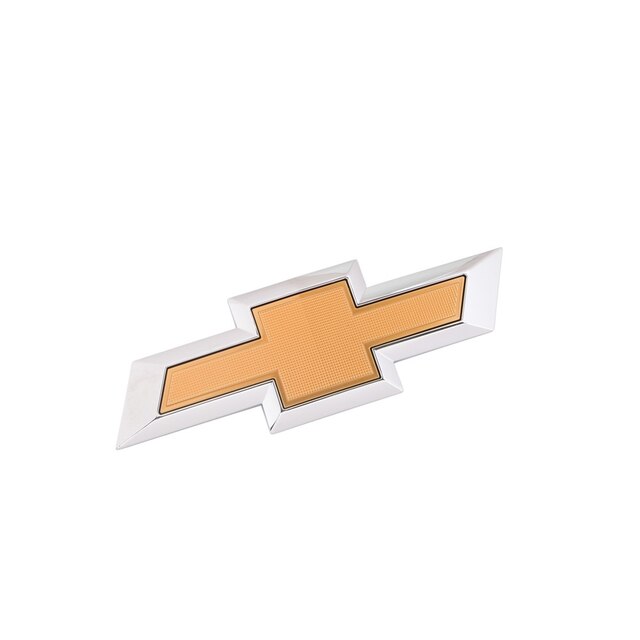 GM Genuine Parts Chrome with Gold Rear Compartment Lid Emblem