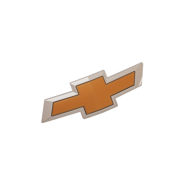GM Genuine Parts Chrome with Gold Front Grille Emblem