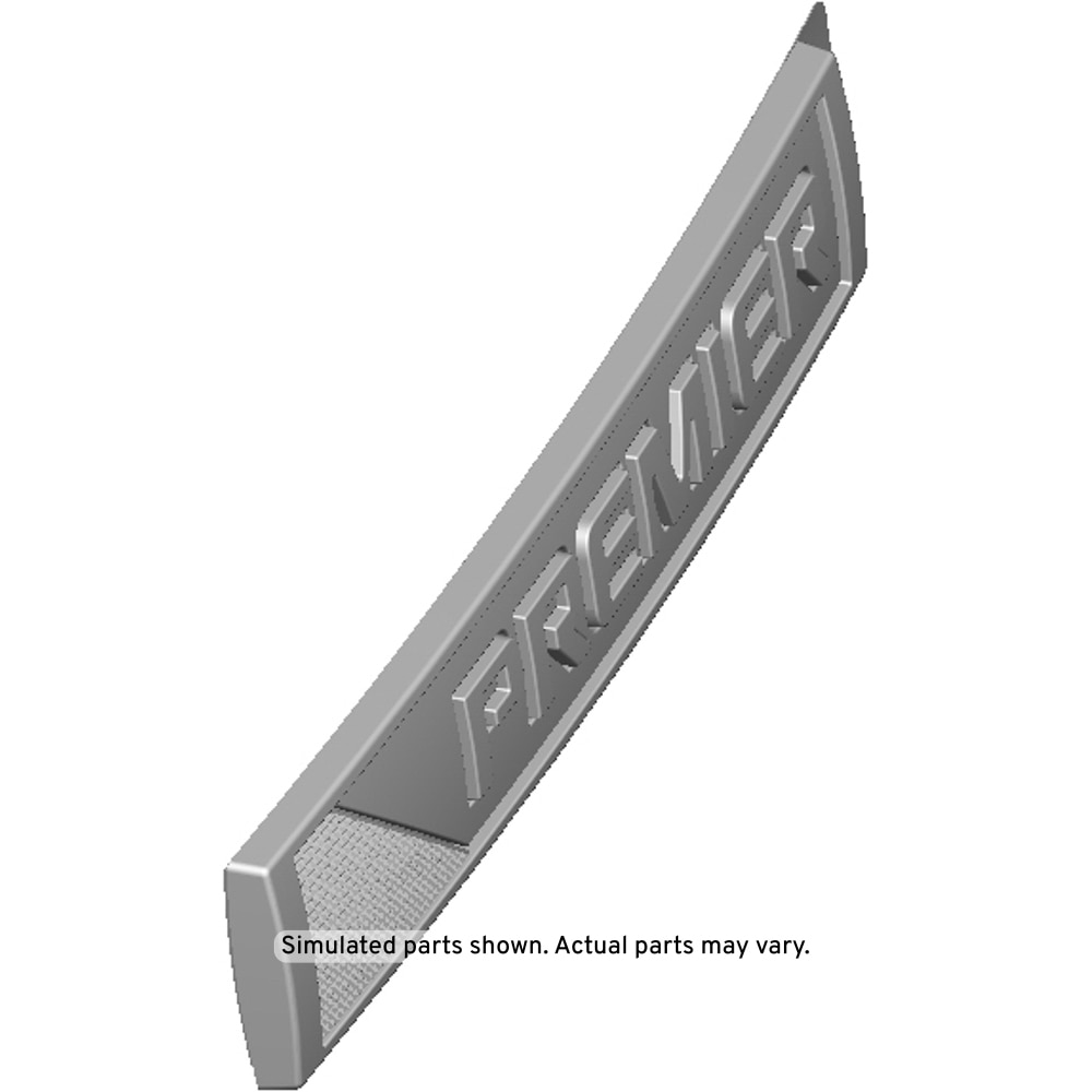 GM Genuine Parts Rear Compartment Lid Trim Level Name Plate