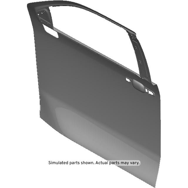 GM Genuine Parts Front Passenger Side Door Outer Panel