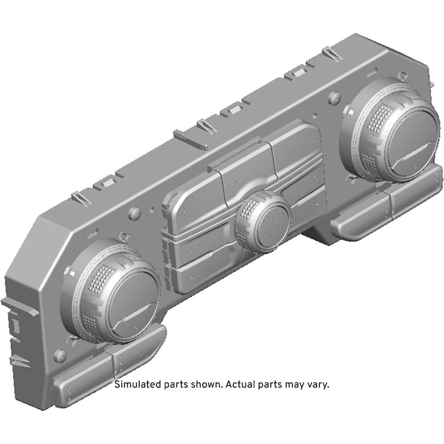 GM Genuine Parts Heater and Air Conditioning User Interface Control