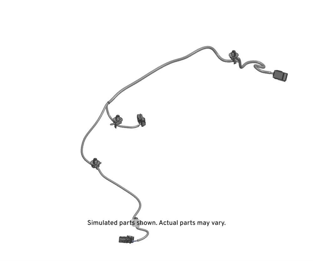 GM Genuine Parts Rear Seat Wiring Harness