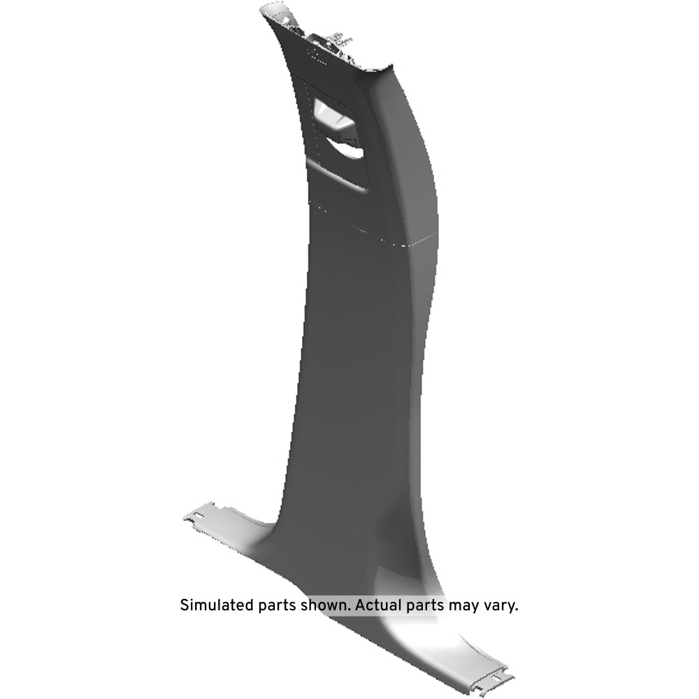GM Genuine Parts Platinum Passenger Side B-Pillar Upper Trim Panel