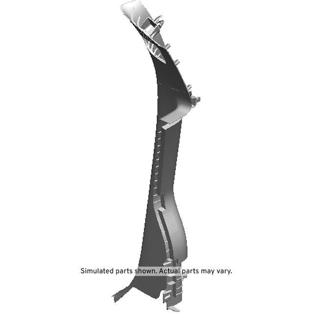 GM Genuine Parts Platinum Body Passenger Side Rear Window Garnish Molding