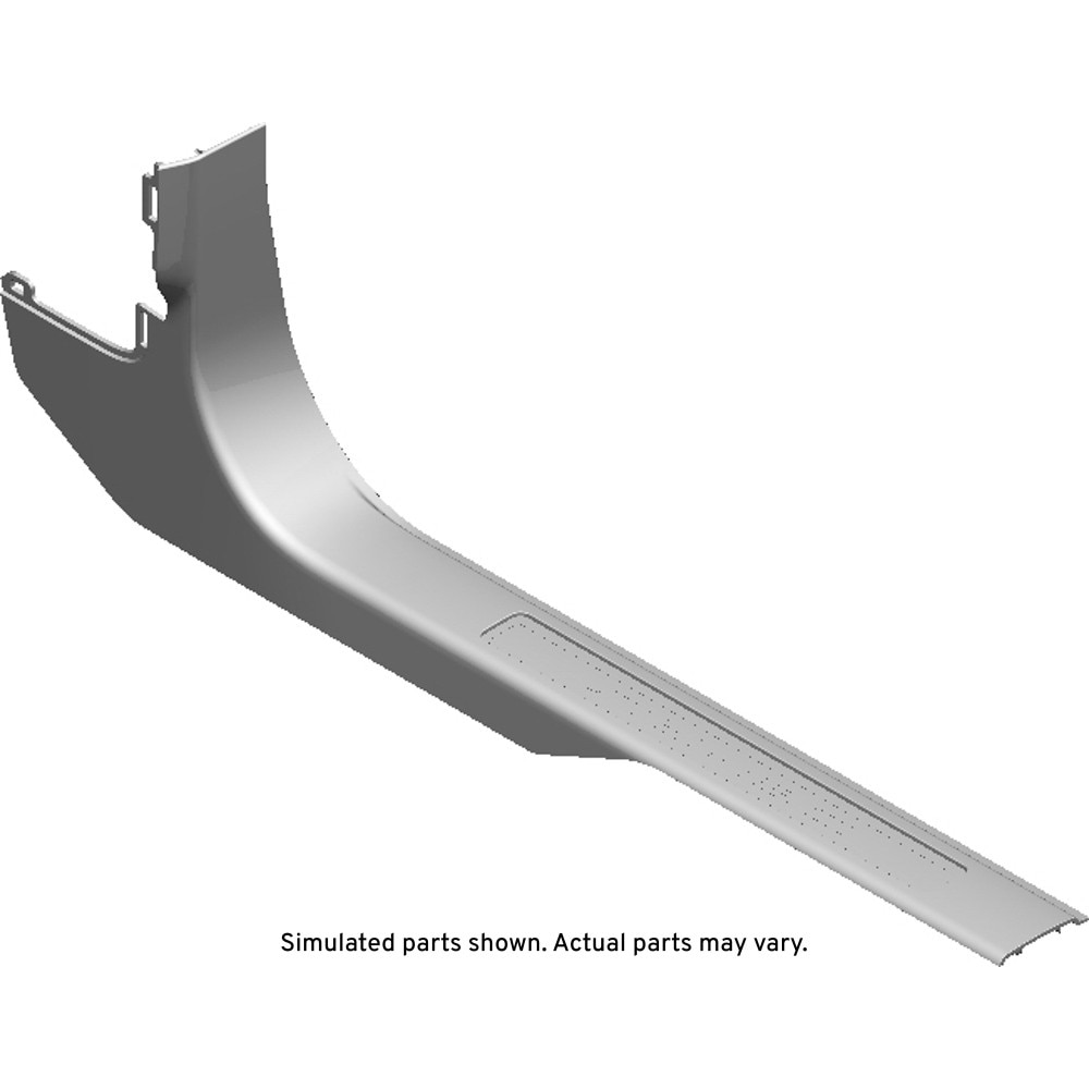 GM Genuine Parts Cocoa Passenger Side Body Hinge Pillar Garnish Molding