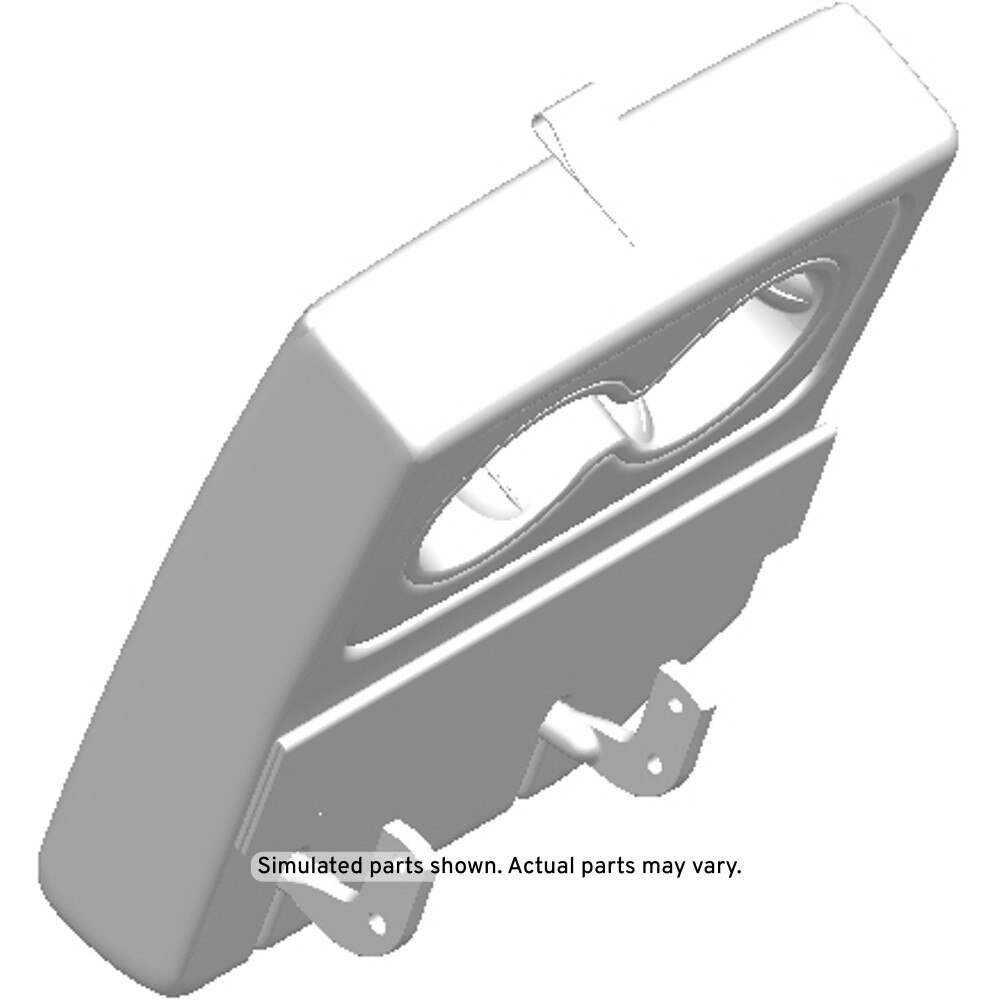 GM Genuine Parts Black Rear Driver Side Seat Armrest