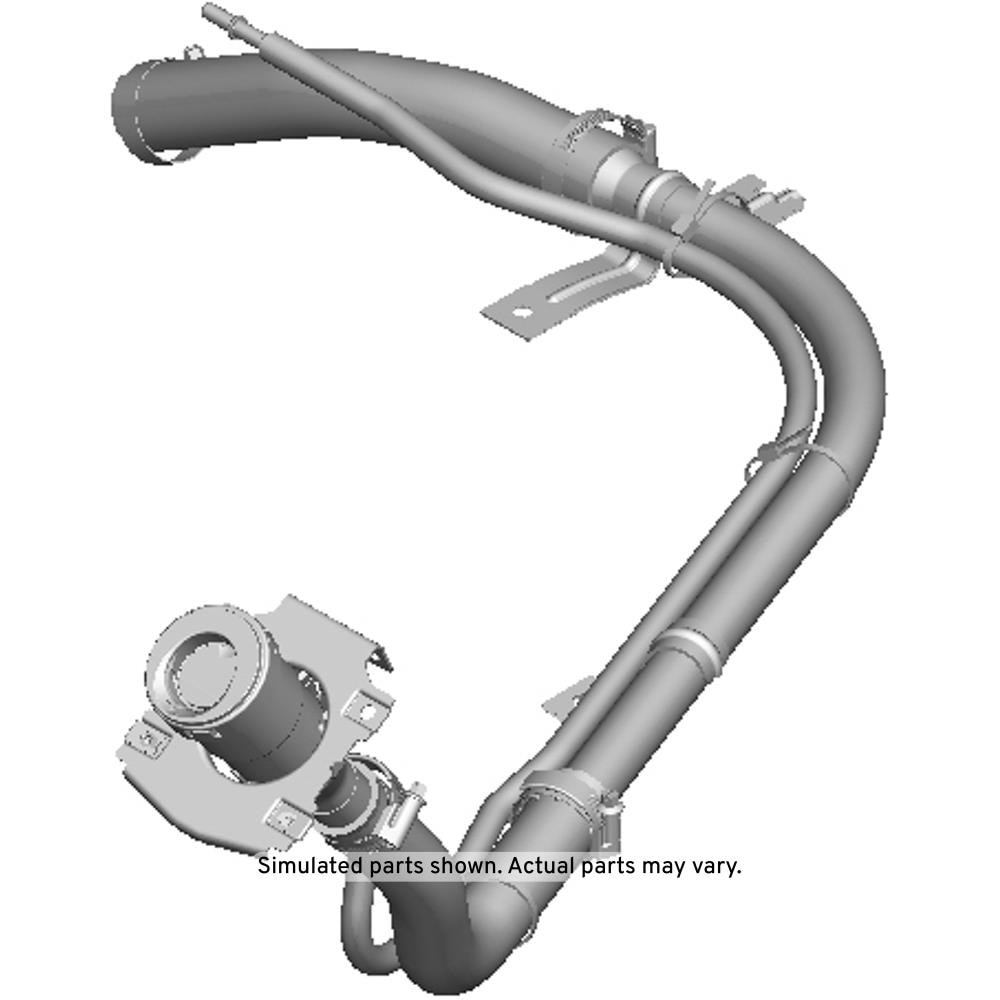 GM Genuine Parts Fuel Tank Filler Pipe