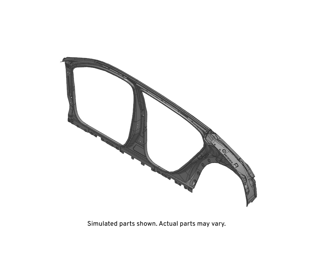 GM Genuine Parts Body Passenger Side Outer Panel