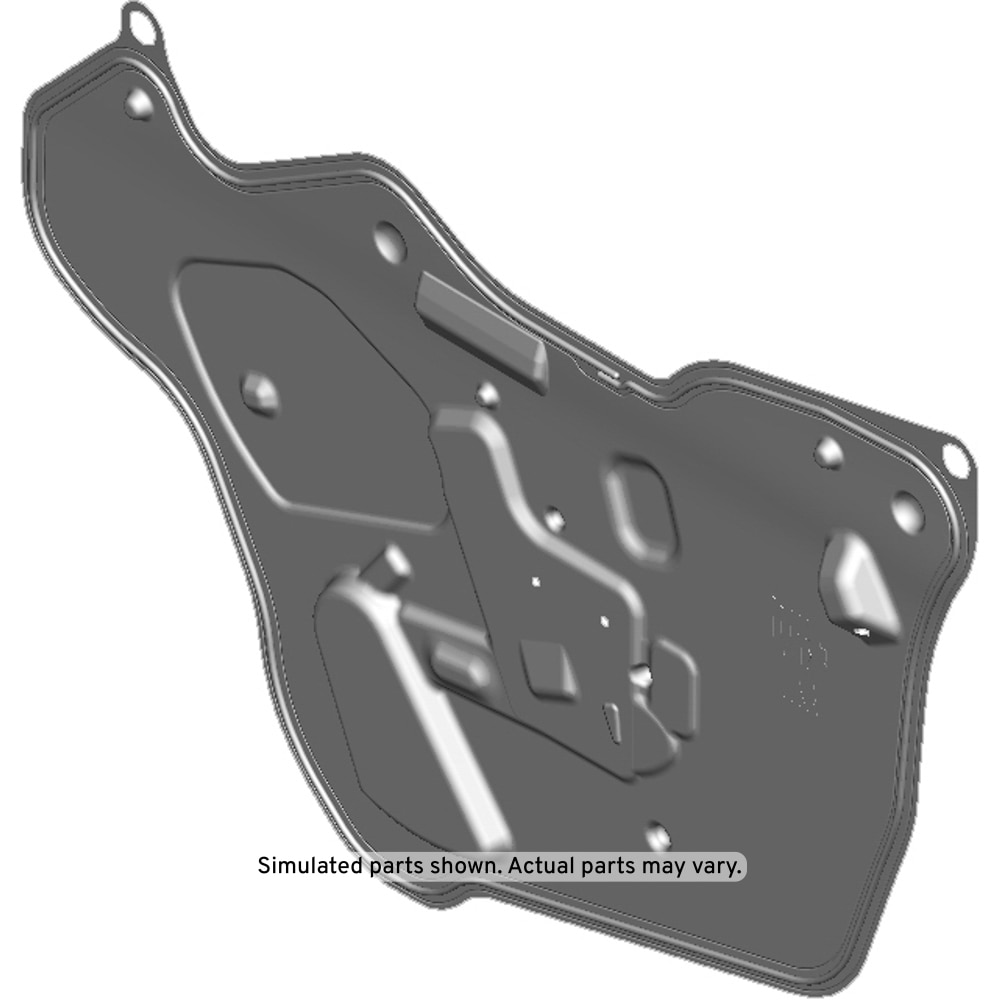 GM Genuine Parts Front Driver Side Door Water Deflector
