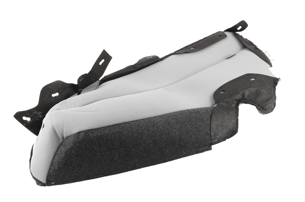 GM Genuine Parts Ash Gray Rear Driver Side Seat Back Bolster Cover