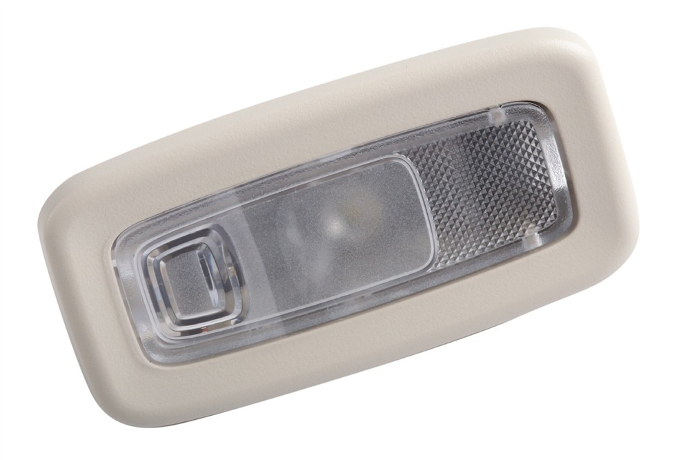 GM Genuine Parts Whisper Beige Passenger Side Roof Rail Rear Seat Position Reading and Courtesy Lamp