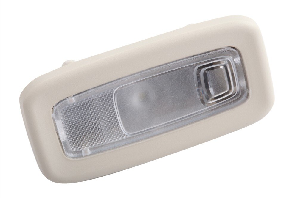 GM Genuine Parts Whisper Beige Driver Side Roof Rail Rear Seat Position Reading and Courtesy Lamp