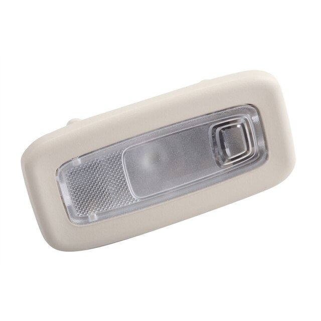 GM Genuine Parts Whisper Beige Driver Side Roof Rail Rear Seat Position Reading and Courtesy Lamp