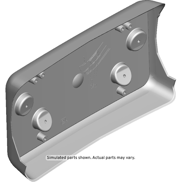 GM Genuine Parts Front License Plate Bracket