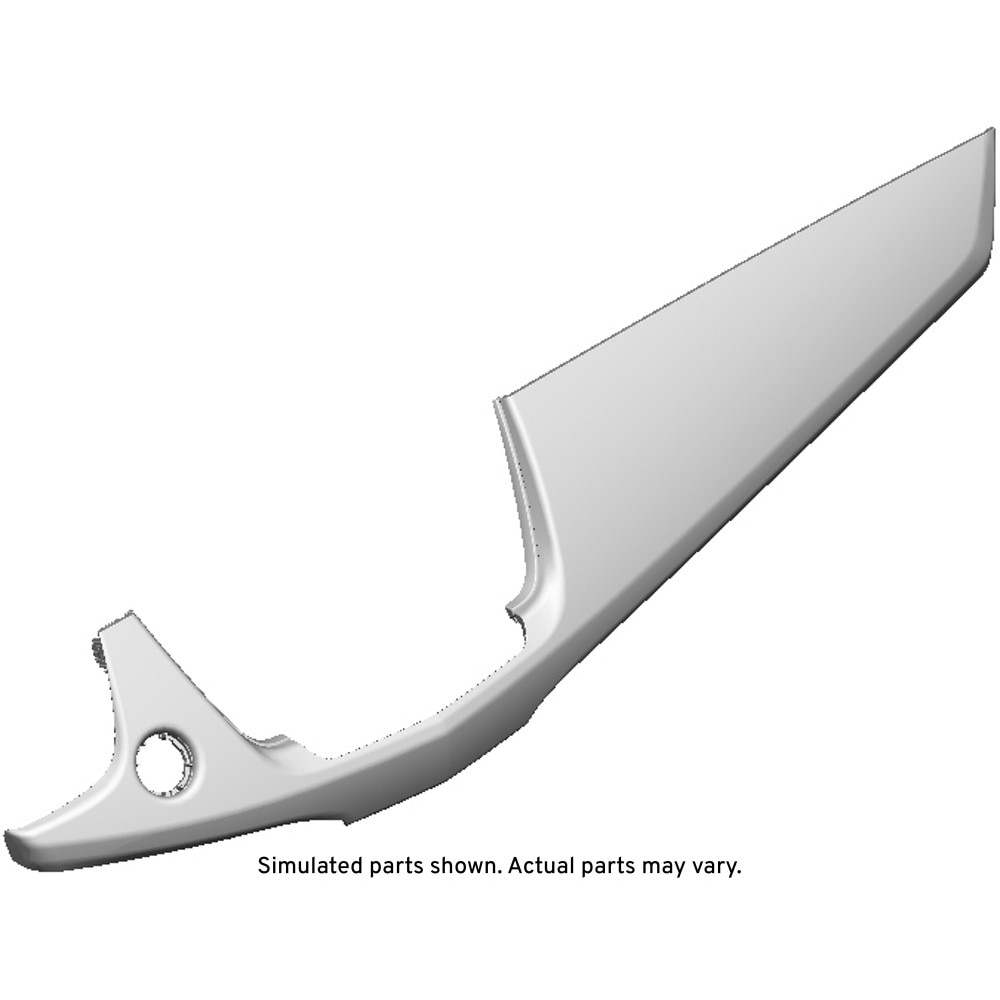GM Genuine Parts Black Passenger Side Instrument Panel Trim Pad