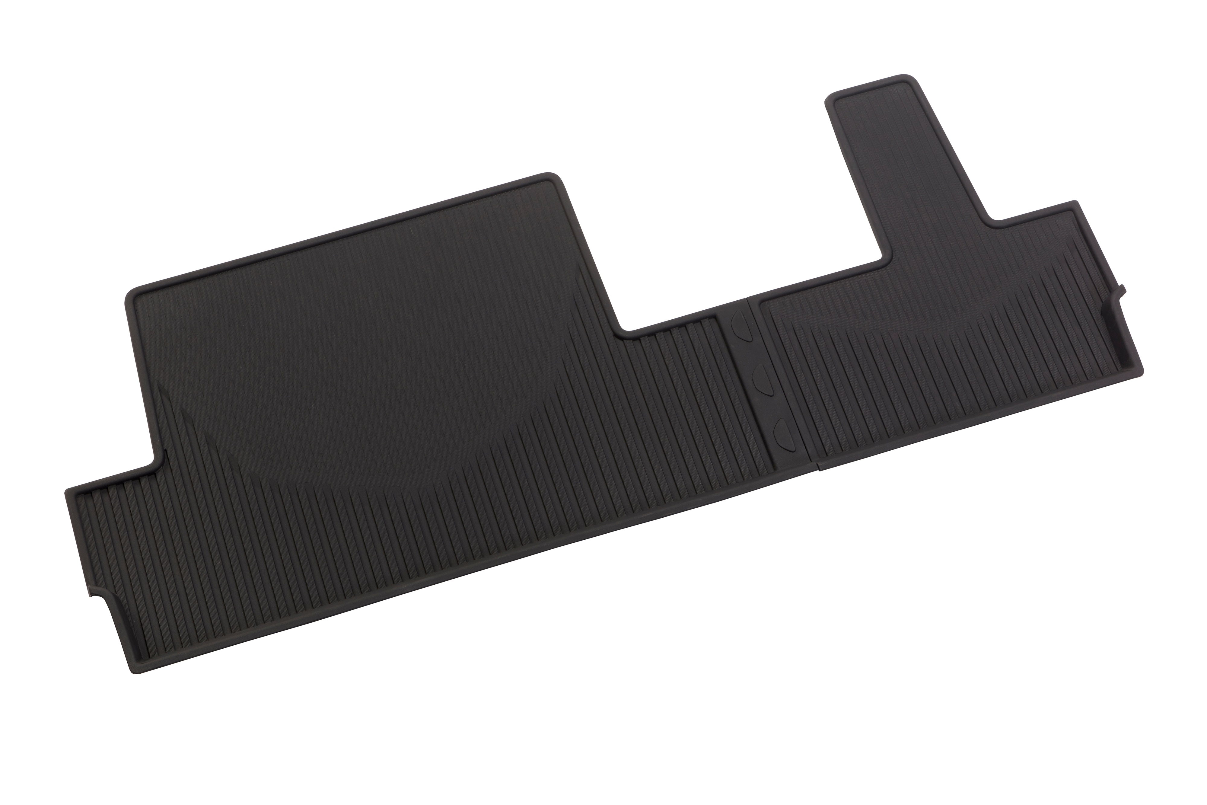 Third-Row Interlocking Premium All-Weather Floor Liner in Jet Black (for Models with Second-Row Bench Seat)