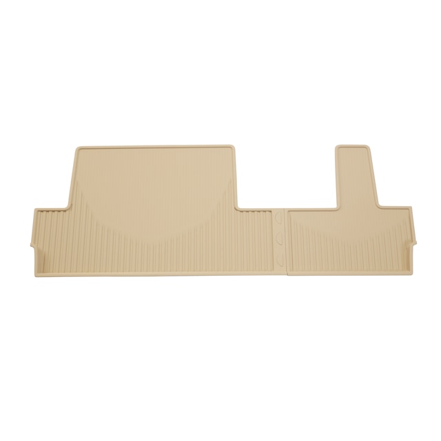 Third-Row Interlocking Premium All-Weather Floor Liner in Parchment (for Models with Second-Row Bench Seat)