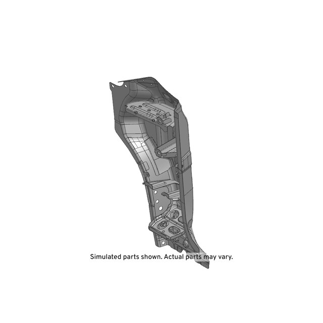 GM Genuine Parts Passenger Side Body Hinge Pillar Outer Panel Reinforcement