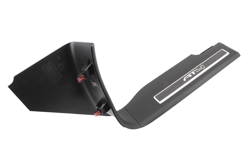 GM Genuine Parts Jet Black Front Driver Side Door Sill Garnish Molding