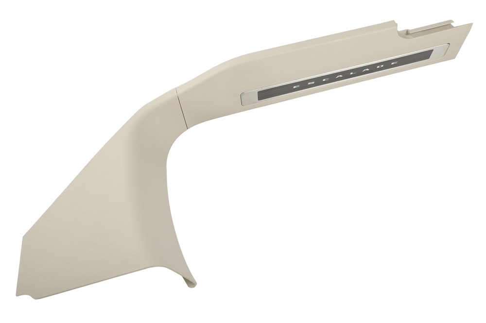 GM Genuine Parts Whisper Beige Front Driver Side Door Sill Garnish Molding