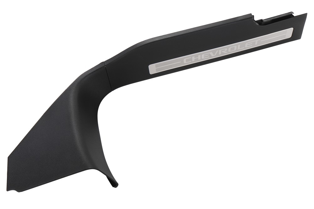 GM Genuine Parts Jet Black Front Driver Side Door Sill Garnish Molding