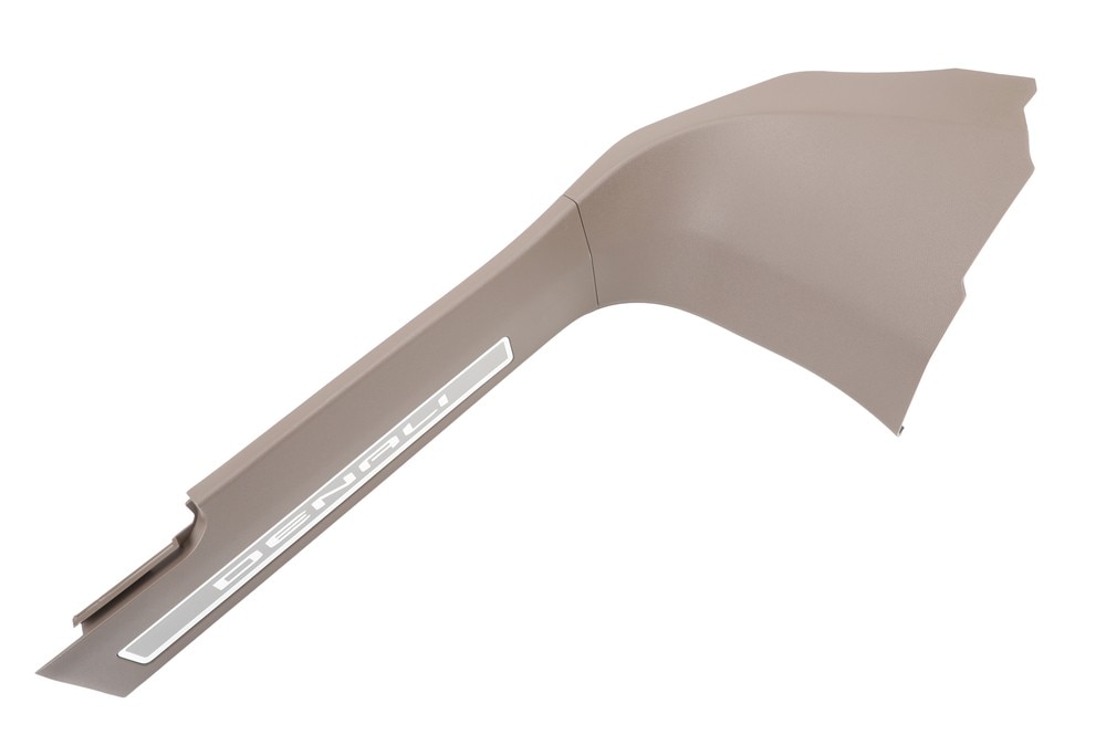 GM Genuine Parts Fawn Front Passenger Side Door Sill Garnish Molding