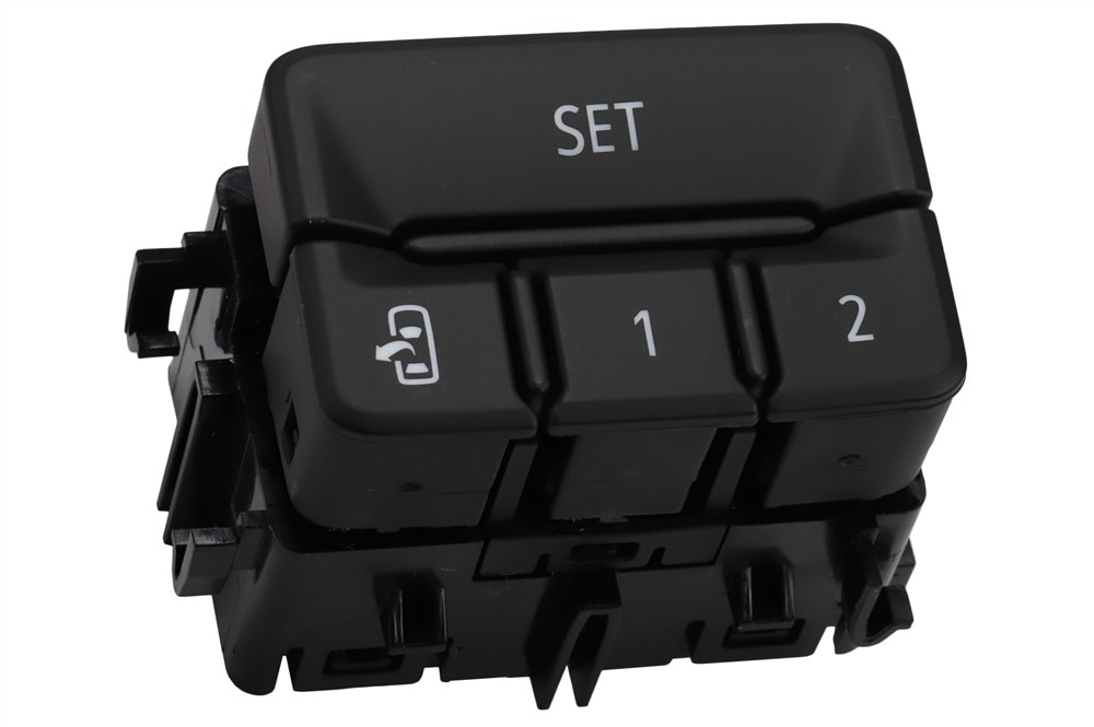 GM Genuine Parts Jet Black Driver Seat Adjuster Memory Switch