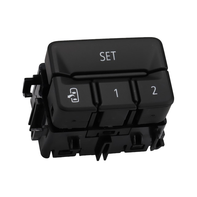 GM Genuine Parts Jet Black Driver Seat Adjuster Memory Switch