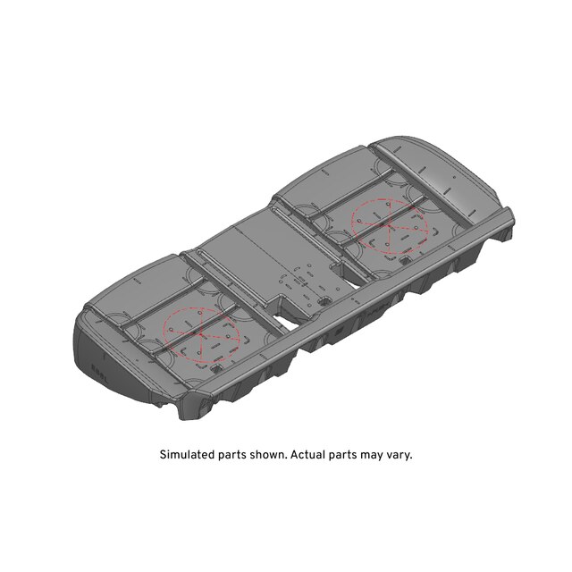 GM Genuine Parts Rear Seat Cushion Pad