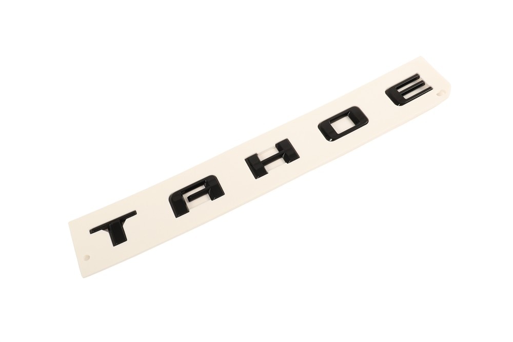 GM Genuine Parts Black Liftgate Vehicle Name Plate